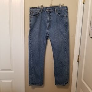 Levi's Strauss  505 Size 40 X 30 5 Pocket Jeans - Blue